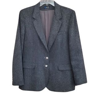 Pont-ter 100% wool gray jacket. Size L